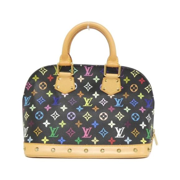 Louis Vuitton Coated Canvas Black Handbags - Picture 2 of 10